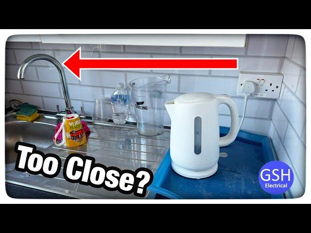 How Close Can You Install a Socket to a Sink?