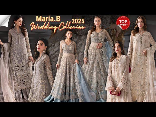 Maria B New Wedding Collection 2025 ️| Best Quality | Master Replica | Fancy Dresses |  Party Wear