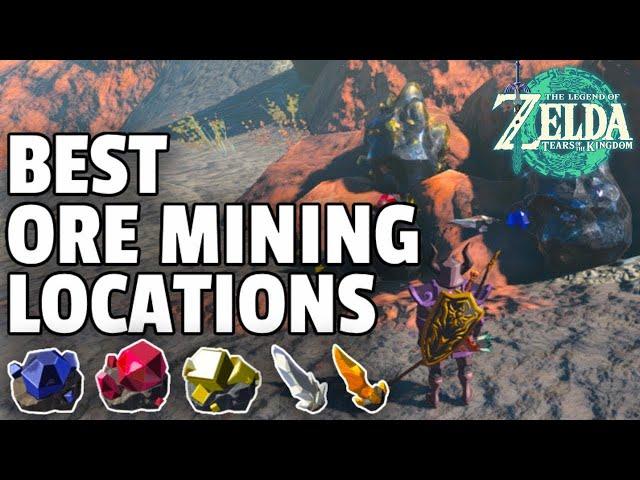 Best RARE ORE Mining Locations | The Legend of Zelda Tears of the Kingdom