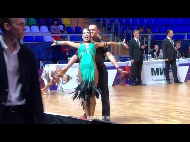 Dmitry Marchenko - Anastasia Rybalko AZE | Pasodoble | World Latin Championship 2019 | Moscow