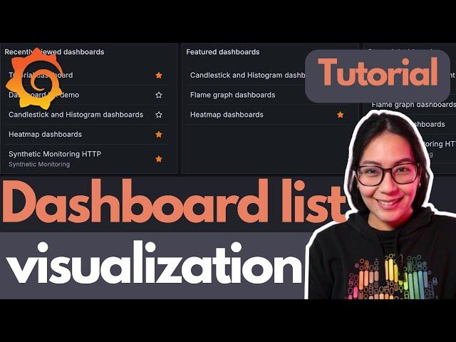 Beginners Guide - All about Dashboard List visualization | Grafana