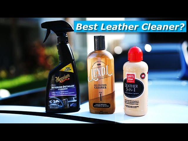 How To Clean/Restore Leather Steering Wheel: Meguiars vs Lexol vs Griot's