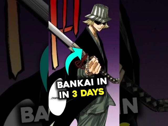 How did Urahara and Ichigo learned bankai so quickly. #bleach #bleachfacts #bleachanime #urahara