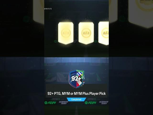 92+ PTG, MYM or MYM Plus Player Pick!