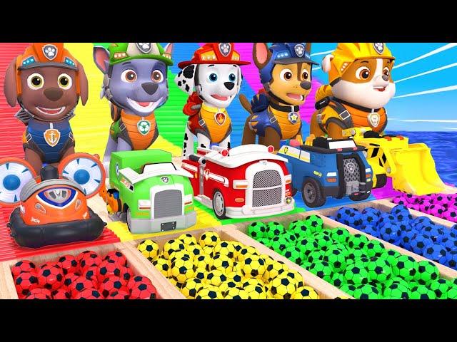 PAW Patrol Guess The Right Door ESCAPE ROOM CHALLENGE Animals Tire Game Chicken Elephant Cow Sheep