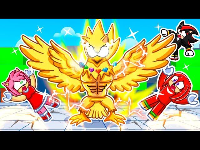 I Became A SUPER SONIC BIRD In Roblox STRONGEST BATTLEGROUNDS!