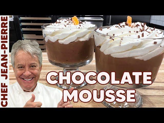 Chocolate Mousse THE REAL RECIPE | Chef Jean-Pierre