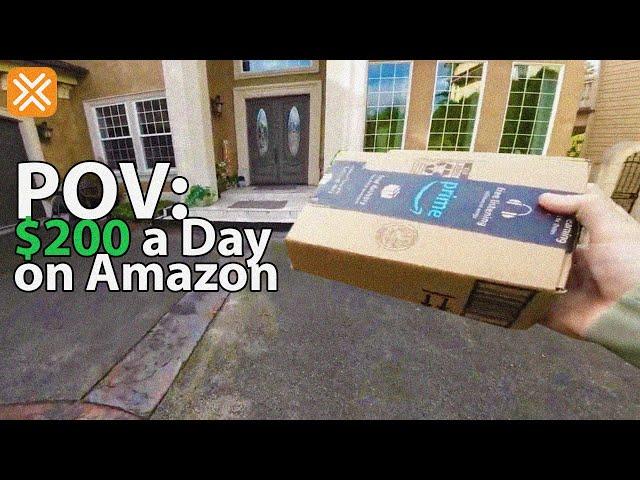 POV: $1000 in 5 Days on Amazon Flex - Delivering Packages Shift