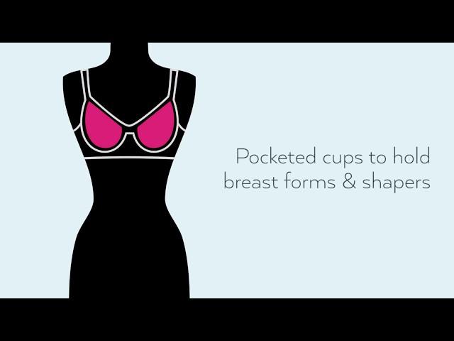 Amoena Bras - Special Design Features of Mastectomy Bras