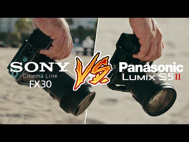 Sony FX30 VS Lumix S5ii | I Was Impressed…