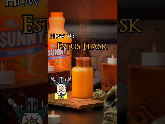 How To Make The Estus Flask | Dark Souls Cocktail \[T]/ #estusflask #darksouls #sincitybartender