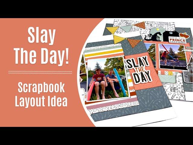 Scrapbook Layout Idea! Storybook Collection CTMH