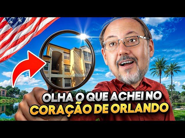 ACHEI APARTAMENTO BARATO NO CORAÇÃO DE ORLANDO!