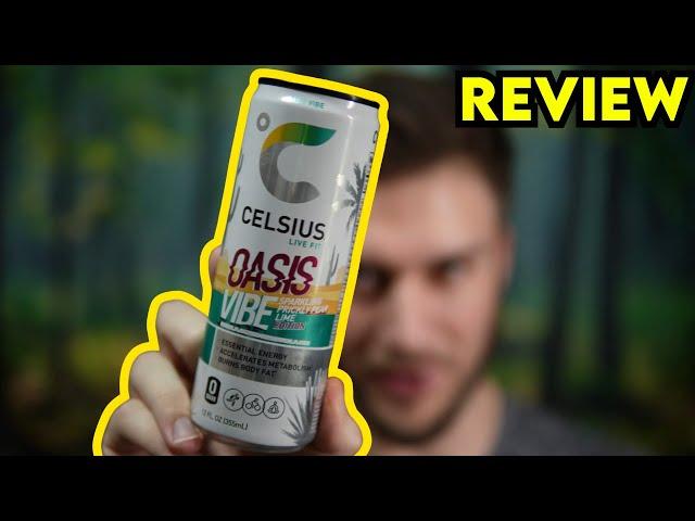 Celsius "Oasis Vibe" Prickly Pear Lime Review