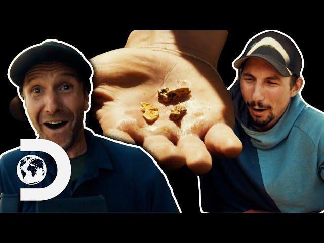 Parker BLOWN AWAY By The Size Of Gold Rookie Miner Finds On His Claim! | Gold Rush: Parker's Trail