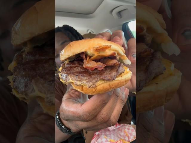 Sonic Smasher Burger #food #foodie #foodreview #sonicdrivein #sonic #burger #smashburger