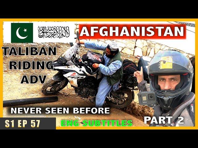 AFGHANISTAN | Taliban Riding my Heavy Bike in Ghazni | [S1-Ep.57] Austria to Afghanistan & Pakistan