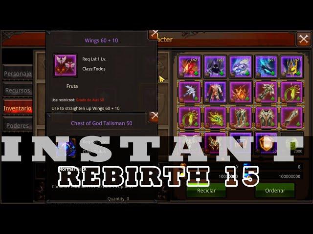 [ MU Origin Private Server ] Instant Rebirth 15!!!!