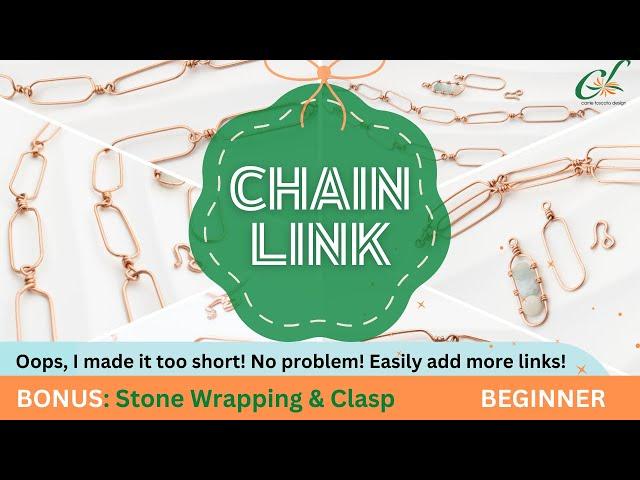 SIMPLY ELEGANT! Create Versatile CHAIN LINK for Necklaces, Earrings & More!