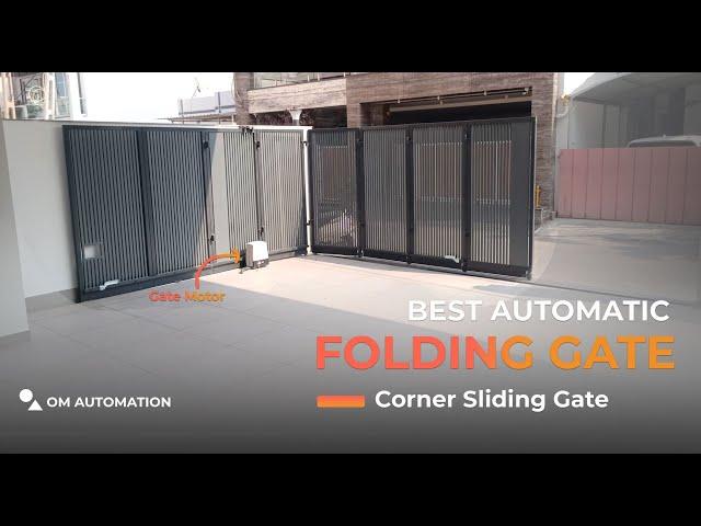 Best Automatic Sliding Folding Gate |  Latest Gate Design | Om Automation