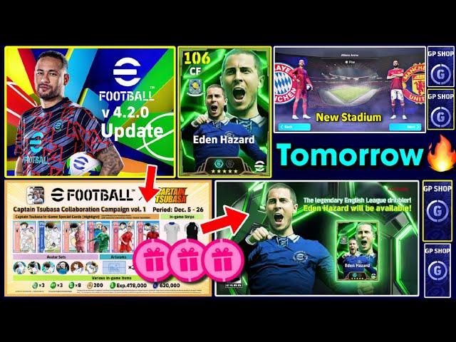 v4.2.0 Official Biggest Good News  5 New Stadiums For Mobile Version, Free Epic eFootball™ 2025 