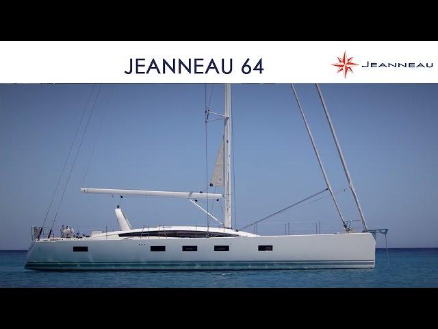 Jeanneau 64 sailing in Corsica - Super Yacht Style - by Jeanneau