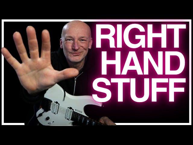 I'm PRACTACING THIS PICKING EXERCISE that SOUNDS COOL! Hand Sync & Subdivisions lead & Rhythm guitar