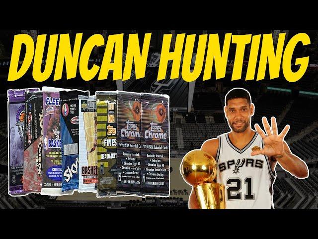 TIM DUNCAN ROOKIE HUNTING | Opening 1997-98 Packs! SPURS GET #1 PICK 