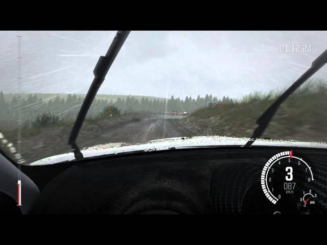 Dirt rally rainy gameplay i5-4690k GTX 970 Ultra