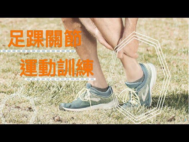 【居家運動】足踝關節運動訓練 Foot & Ankle Exercise