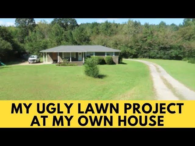 Ugly Lawn Transformation at My House - Part 1 Overview