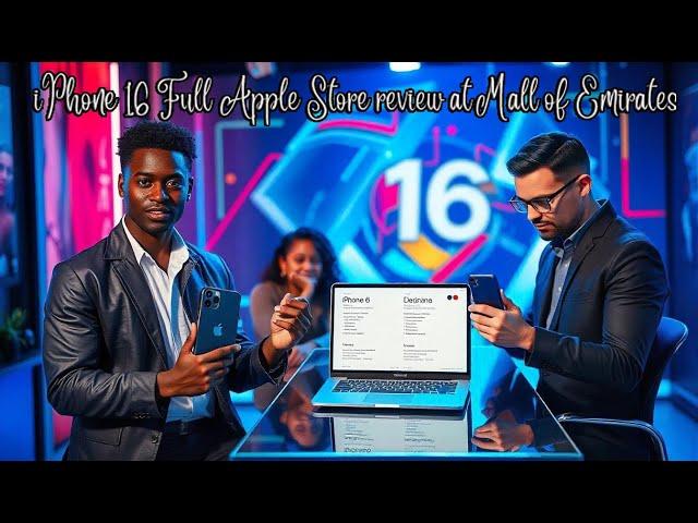 iPhone 16 Full Apple Store Review | Mall of the Emirates Dubai