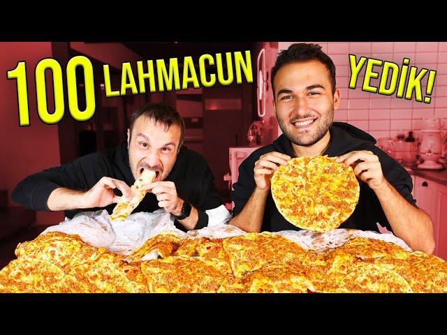 100 TANE LAHMACUN YEDİK! /w Uras Benlioğlu