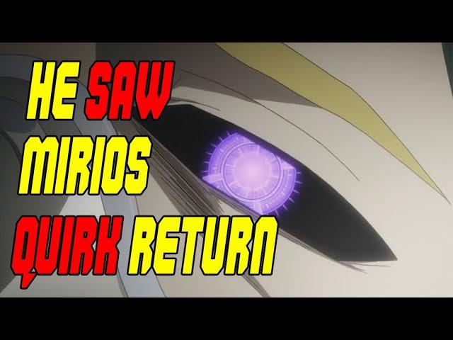 Did Nighteye See Mirio Get His Quirk Back? - My Hero Academia Theory