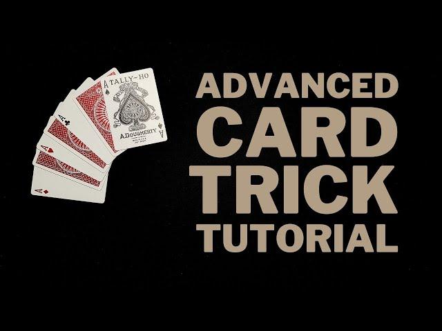 Advanced Card Trick Tutorial. Up for a Challenge? Learn This Amazing Card Trick!