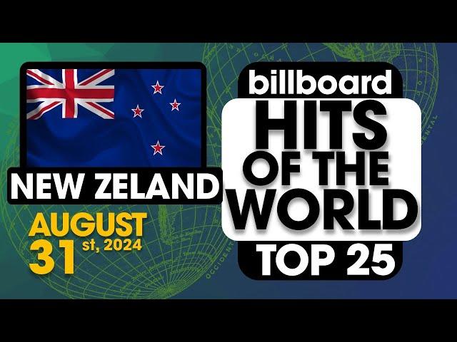 Billboard Hits of The World: New Zealand Top 25 (August 31st, 2024)