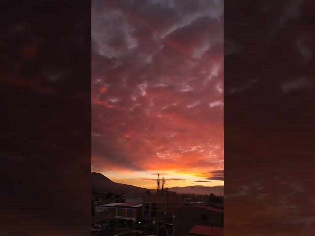 Así el primer amanecer de julio en Tláhuac, Ciudad de México