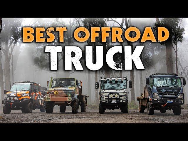 Truck 4x4 Battle: UNIMOG vs IVECO vs HINO vs ISUZU