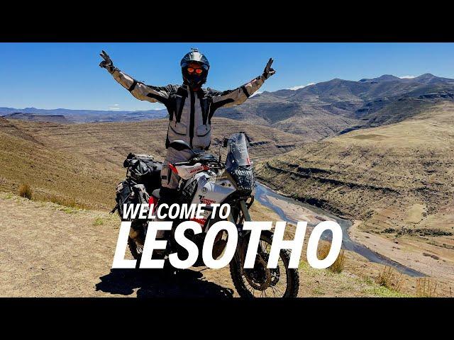 LESOTHO - Sani Pass to The Kingdom in the Sky - motorcycle adventures on Yamaha Ténéré 700’s - S2E3