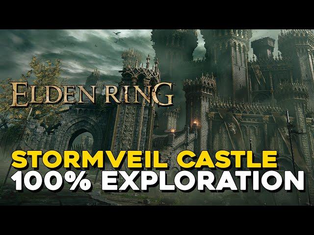 Elden Ring Stormveil Castle 100% Exploration Walkthrough (All Items, Secrets...)