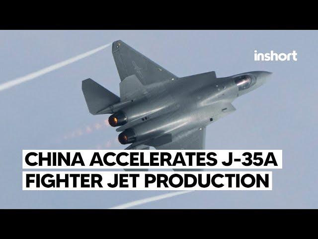 China accelerates J-35A  jet production, delivery to Pakistan expected within 2 Years  | InShort