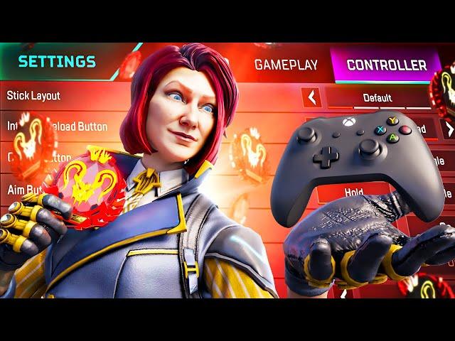 My New Controller & NEW Settings for Extra AIM ASSIST (Apex Legends)