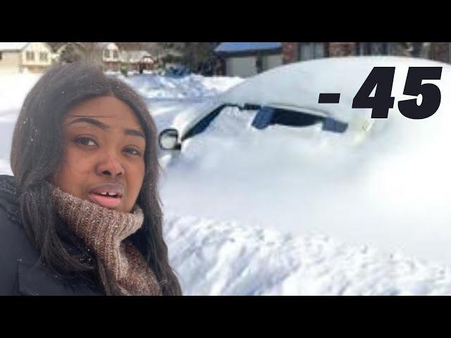 REGINA SASKATCHEWAN SNOW BLIZZARD EXPERIENCE | 3 DAYS VIDEO COMPILATION | SNOW STORM | FUNKESUYI