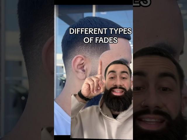 Different types of FADES- what to ask your barber #krispykats #phillybarber #haircut #fade #hair