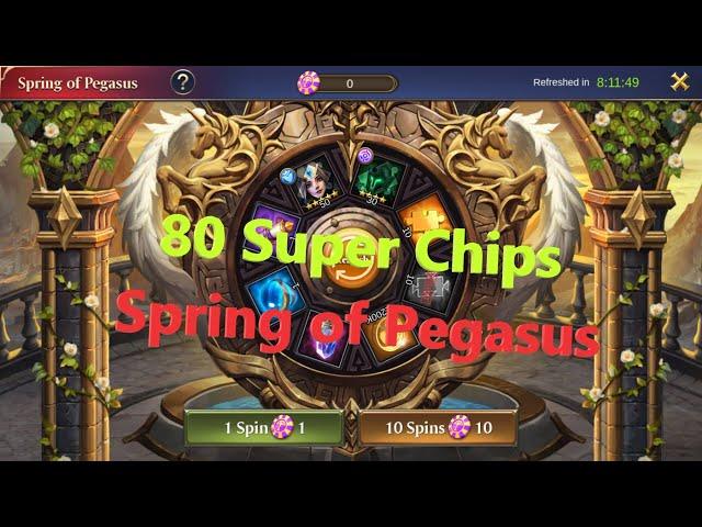 Trials Of Heroes - S174 | 80 Super Chips | Spring Of Pegasus | Trinh Nguyen