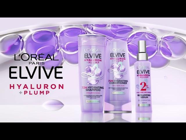 Elvive Hyaluron + Plump: Dehydrated Hair