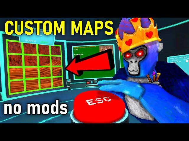 Gorilla Tag CUSTOM MAP UPDATE??? (NO MODS)