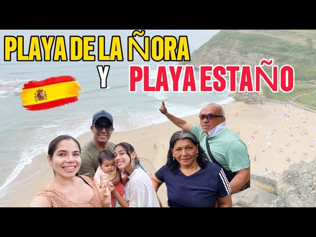 PLAYAS EN GIJÓN (la Ñora y  Estaño) Al norte de España 