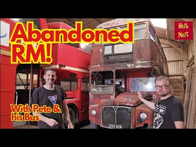 Abandoned Routemaster bus! Chatting with Pete and his Bus. Sorry, buses.