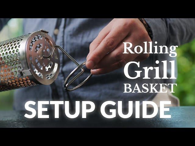 Rolling Grill Baskets Instructions